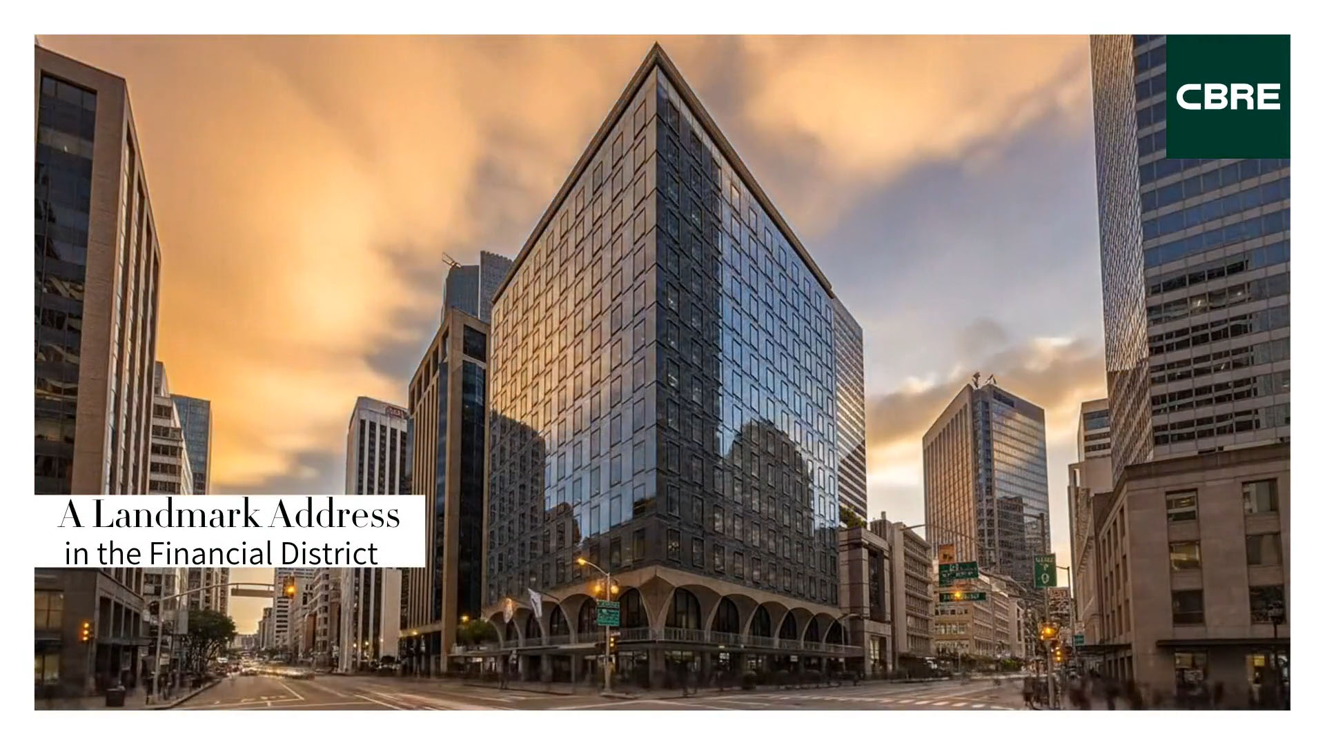255 California Street, office tower showcase